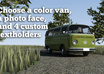 make a movie with your face, your text and custom VW van small2