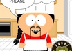 make a South Park cartoon for promoting with text or just for fun small2