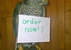 make a photo with your message hanging on my HAWK small2