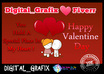design PROFESSIONAL and Creative Romantic Valentine Card , Greeting Card for Lovers Just small2