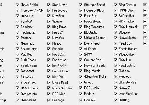submit 10 of your RSS feeds to more then 70 rss directories big2