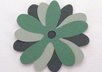 send 4 handcrafted green flowers to your US address small2