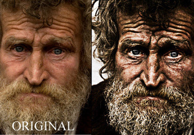 make your photo GRITTY, Graphic, editorial styled big2