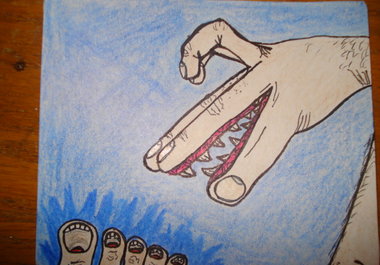 send you one wild homemade sticker big2