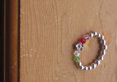 make you Beaded stretch Ring big2