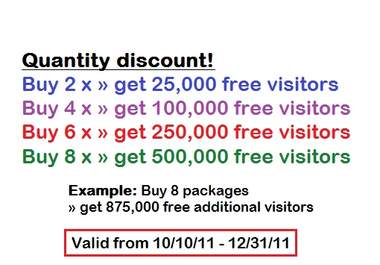 send 250,000 real human visitors to your website big2