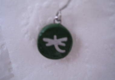 make a pair of Polymer Clay Green Dragonfly Earrings big2