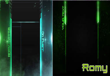 make you a customized YouTube background image and will install it on your youtube channel big2