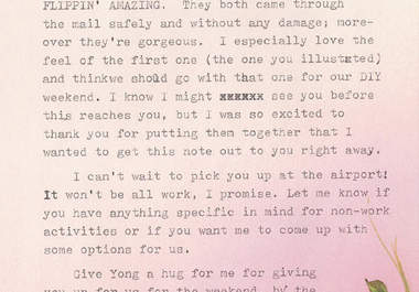 type your letter on my vintage typewriter and mail it big2