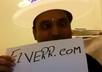hold your Brand Sign and Say Great Things about it in Stupid and retarded way small2