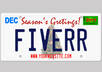 create Unique Custom High Quality Christmas License Plates Grahics small2