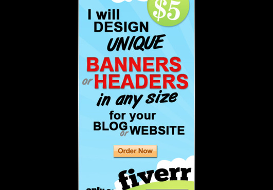 create a UNIQUE banner or header with image map and html ready for upload big2