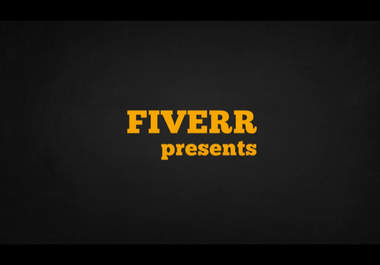 create this colored HIP typography text intro video big2
