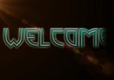 make you this LOGO video with powerful light effect big2
