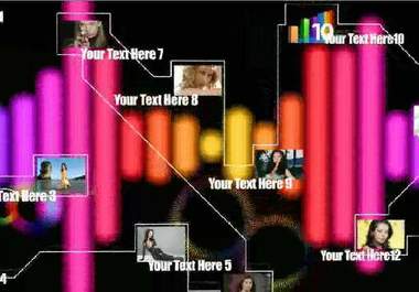 create Cool Lines Dancing Video for your products or any thing big2
