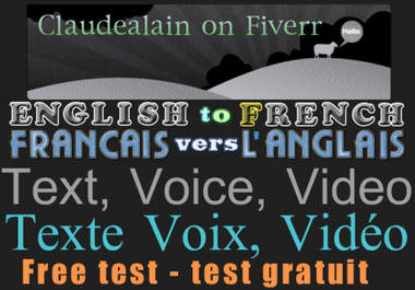translate or read your message in REAL french for 2 minutes big2