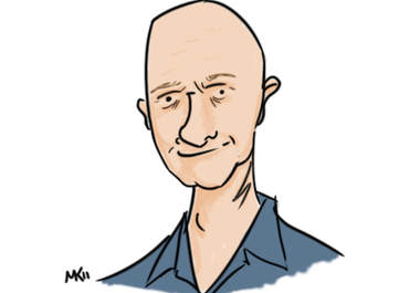 draw a funny cartoon portrait of you big2