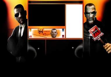 create a Twitter or YouTube background customized big2