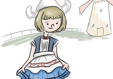 draw a FUNNY cartoon of you as anything big2