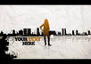 edit this SKYLINE Text People video promo and put your company name or text small2
