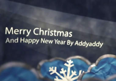 create a high quality video with your pictures or company logo and your messages for Christmas big2