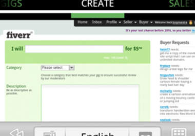 make you a personalized Fiverr Android App big2