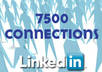 give you 7500 REAL LinkedIn connections plus two unique 33 page guides for your success small2