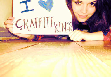 take FIVE pictures of myself holding your message/sign big2