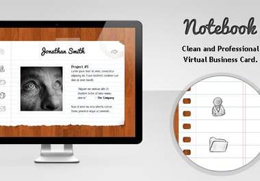design a professional personal/portofolio website big2