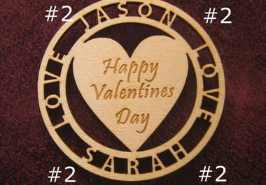 laser cut your custom  circle of love big2