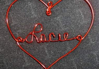 design a Name Heart Valentines Ornament big2