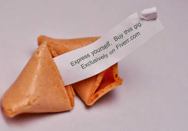 put your message or logo in a fortune cookie big2