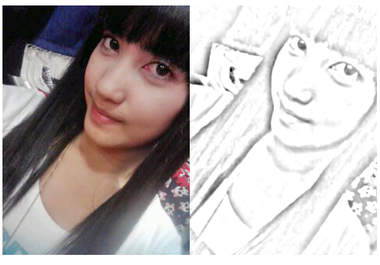 make a cartoon or a painting of your photo with color or black and white big2