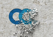 create crumbling on any type wall logo reveal with custom message to Promote ur business or website opener small2