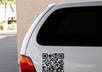 generate QR code to your website and make a scanable decal out of it small2