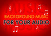 add a background music, music cutting and editing for your voice over or anything up to 2 minutes small2