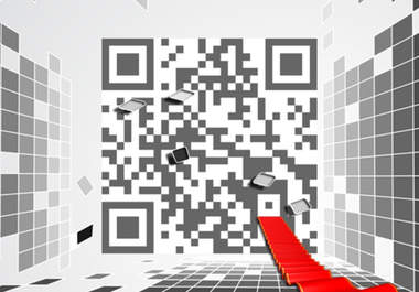 create a custom, trendy, and sexy QR Code design big2