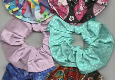 send you 4 sewn hair scrunchies big2