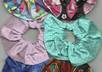send you 4 sewn hair scrunchies small2