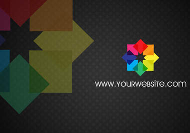 design a modern black carbon business card with your logo print big2