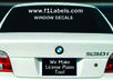make vinyl cut letters or logo car window decal or door decal small2