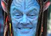 make 2 of your pictures look like an Avatar Character small2
