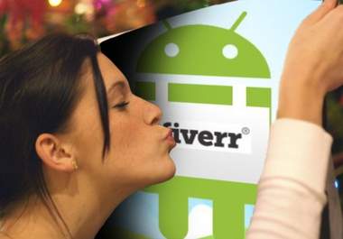 have a pretty girl take a picture kissing your photo or business picture big2