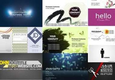 do design business cards professional customized good looking HQ and also send you in a easy printable formats big2