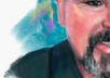 paint a digital Pastel portrait from your photograph small2