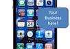 create a personal business card for you, this include a webpage and Iphone app small2