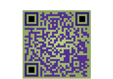 create a custom QR code and give you custom colors big2