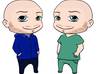 draw any character in cute version chibi small2