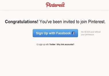 send you a pinterest invite, get invitation within 6 hours big2