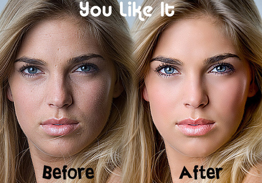 retouch your photo to look glamorous just big2